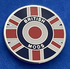 SCOOTER MOD BADGE - BRITISH