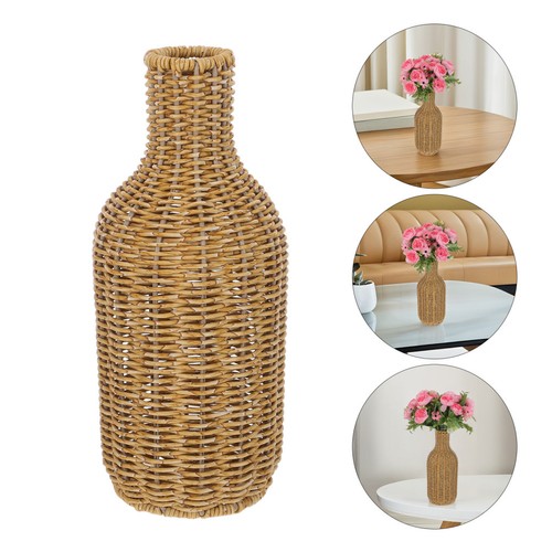 Vaso vimini arredamento - vaso,