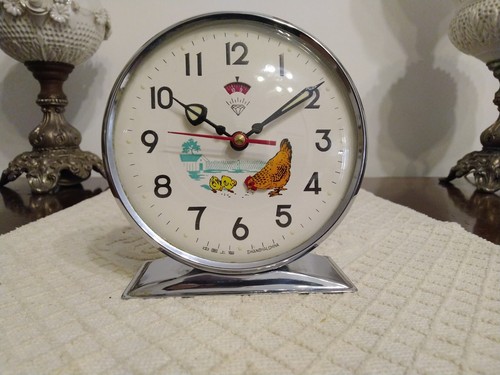 Sveglia vintage gallina - vintage, "gallina"