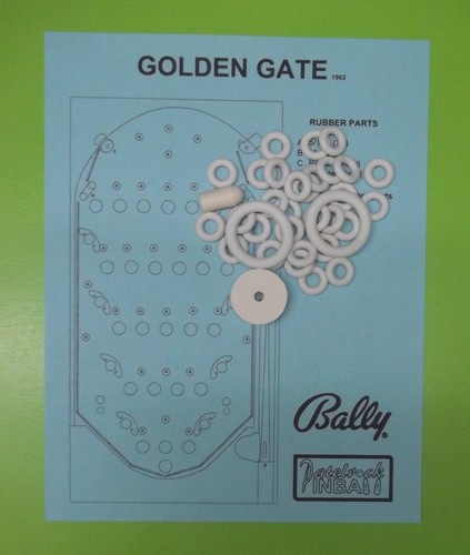 1962 bally golden - 1962, pinball