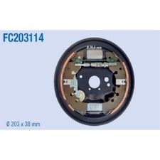 KIT GANASCE FRENO COMPLETO FIAT NEW PANDA 1.2 1.4 Natural Power dal 2007