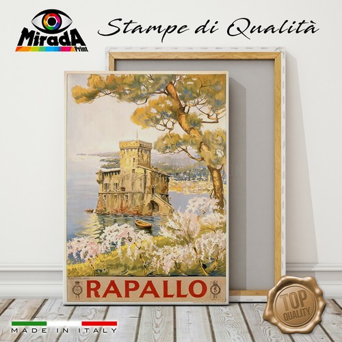Quadro vintage rapallo - quadro,