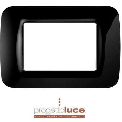 Gewiss placca posti nero - gewiss,