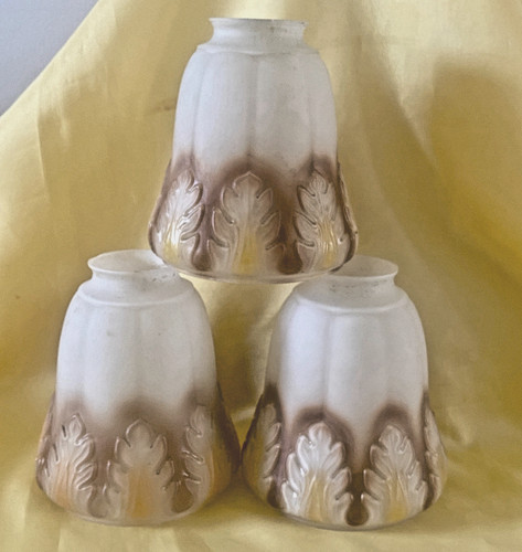 Set paralumi art decò - paralumi, beige