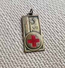 Spilla Distintivo Croce Rossa Italiana CRI Guerra Italia