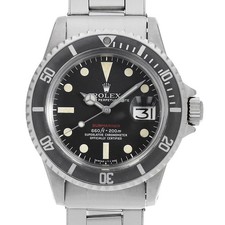 ROLEX SUBMARINER Date Red Sub Cal.1570 Hacked 1680 Black Mark 5 Dial 32 Numb...