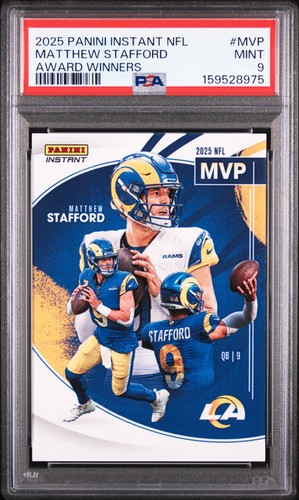 2025 panini instant nfl - nfl, award