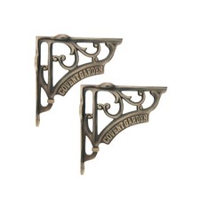 Staffa Mensola 2 Pezzi Opaca