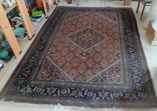 ♥ VECCHIO TAPPETO PERSIANO DI GRANDI DIMENSIONI 278X200 CM VINTAGE ANNI 90