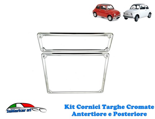 Kit cornici targa - targa, anteriore