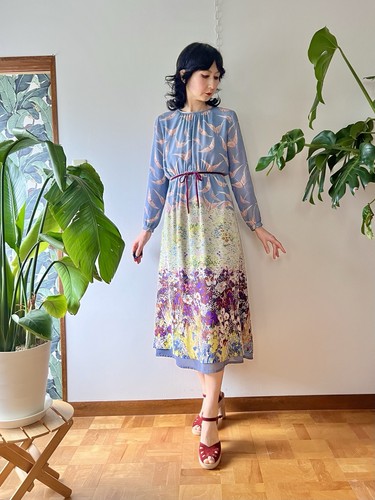 Abito vintage valentino seta - vintage,