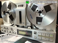 Mulinello Akai GX-77 Reel to Reel AutoRev 7" revisionato + testato + garanzia 30 giorni