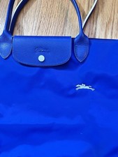 Borsa a tracolla blu cobalto