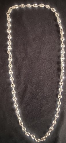 Collana catena argento