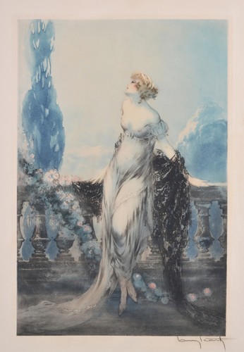 Louis icart werther - werther, 22x30
