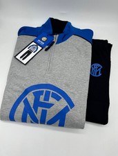 TUTA UOMO FELPA MEZZA ZIP