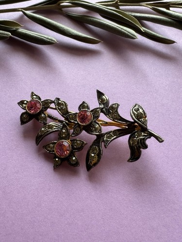 Vintage 925 silver floral - vintage,