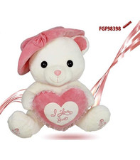 Fgf Peluche Orso Rosa Con