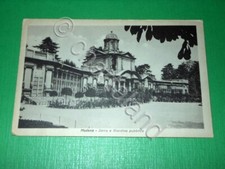 Cartolina Modena - Serra e Giardino pubblico 1940 ca.