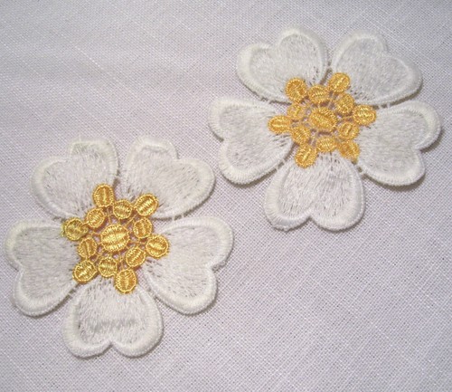 Lot appliques 7 cm - lot,