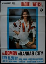 manifesto 2FG LA BOMBA DI KANSAS CITY RAQUEL WELCH KEVIN McCARTHY ROLLER DERBY