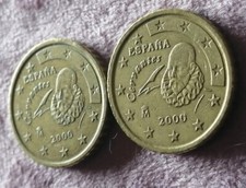2 Monete rare da 50 Centesimi Spagna?? 2000