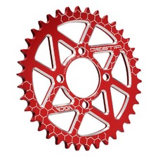 Pignone Yamaha DT 50 LC Portogallo 38 denti - 420 alluminio rosso