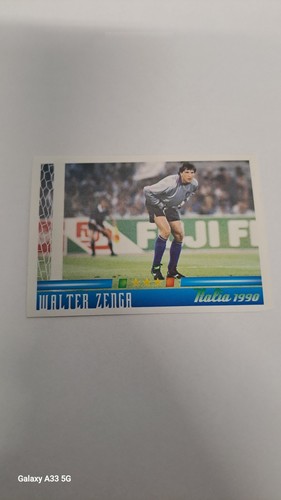 Figurina panini azzurro - figurina,