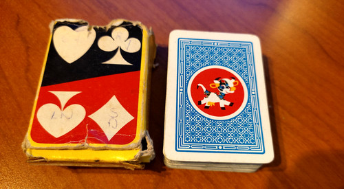 Vintage mazzo carte - mazzo, di