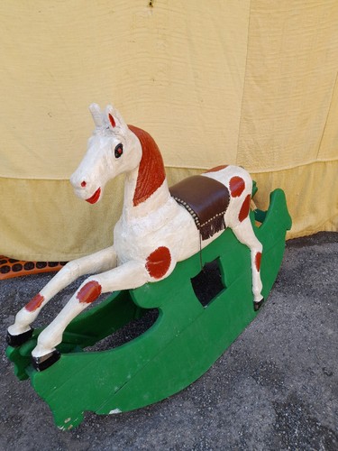 Cavallo dondolo legno - dondolo,