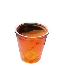 VASO IN VETRO TRASPARENTE