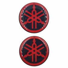 2 ADESIVI in RESINA 3D Tondi