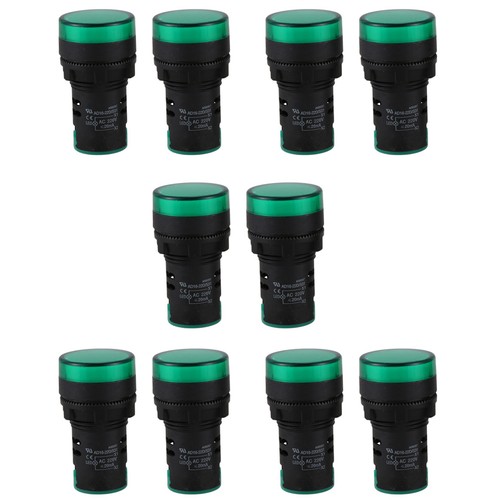 Ac220v green led - 10, pc