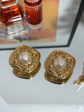 Chanel orecchini vintage clip - chanel,