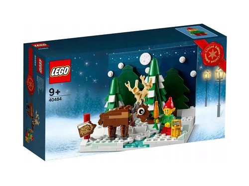 Lego 40484 winter cortile - winter,