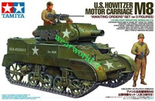 Tamiya 35312 1/35 kit modellino militare seconda guerra mondiale USA Howitzer carrozza motore M8 Scott