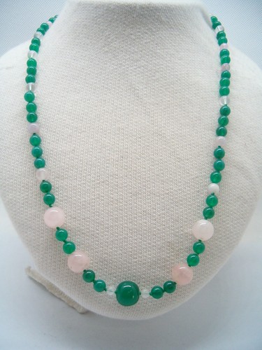 Collana con agata verde - verde, e
