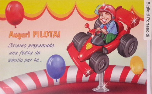 Biglietto auguri di - biglietto,