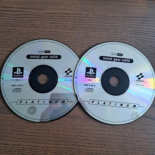 Konami metal gear solid - metal,