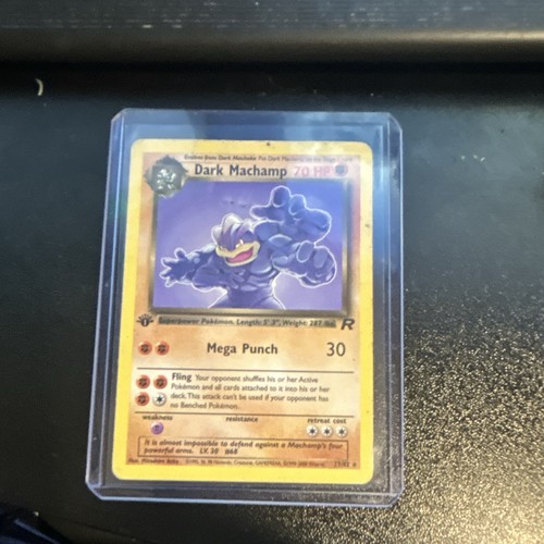 Carta pokémon dark machamp - carta,