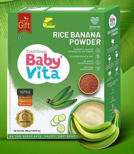 Baby vita banana polvere - in,