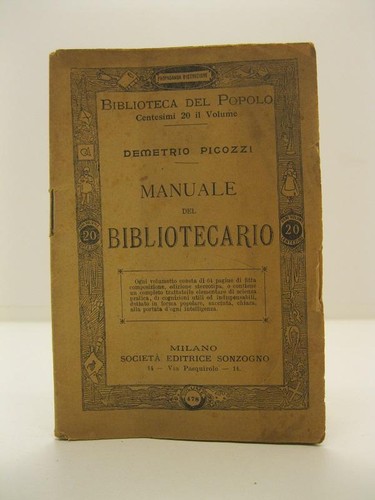 Picozzi demetrio manuale del - demetrio,,