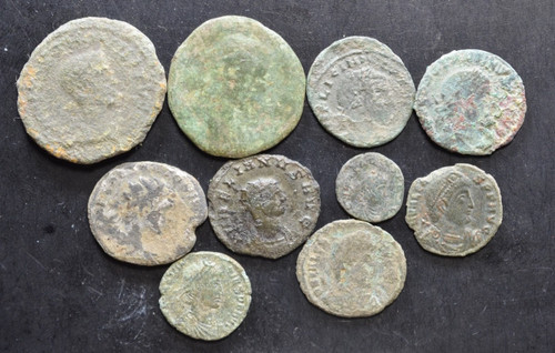 Lotto monete romane in - monete,