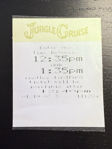 Disney world paper fastpass - disney,