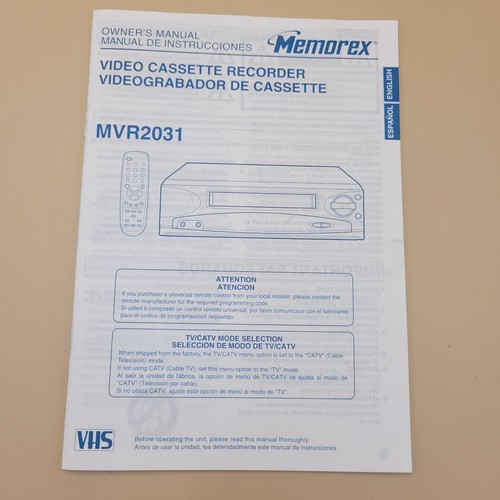Videoregistratore vhs memorex - videoregistratore,