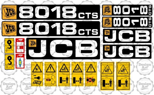 Jcb 8018 cts mini - 8018, escavatore