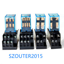 Relè AC12V AC24V AC110V AC220V AC380V MY4NJ DPDT HH54P 14PIN con BASE PRESA 