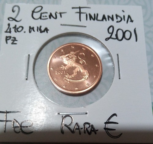 Cent finlandia 2001 fdc unc - finlandia, fdc-unc