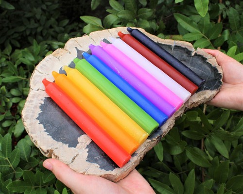 Candele coniche colori - 36, 6"