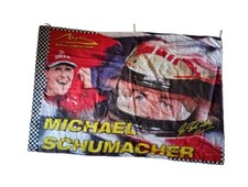 *HH* Bandiera vintage F1 Michael Schumacher collection Ferrari car flag auto